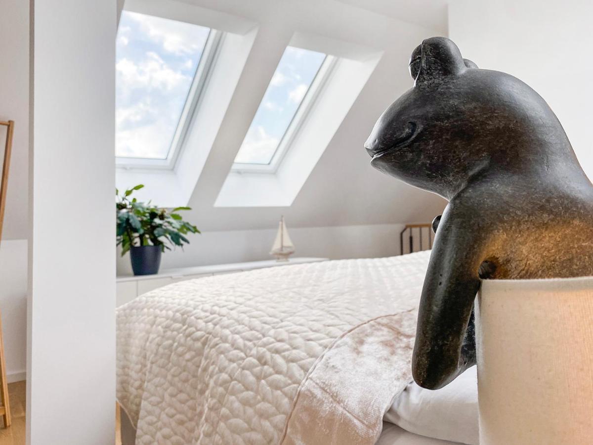 Apartamento Modern & Stylisch - Penthouse-Feeling Nahe Flughafen Muenchen Freising Exterior foto