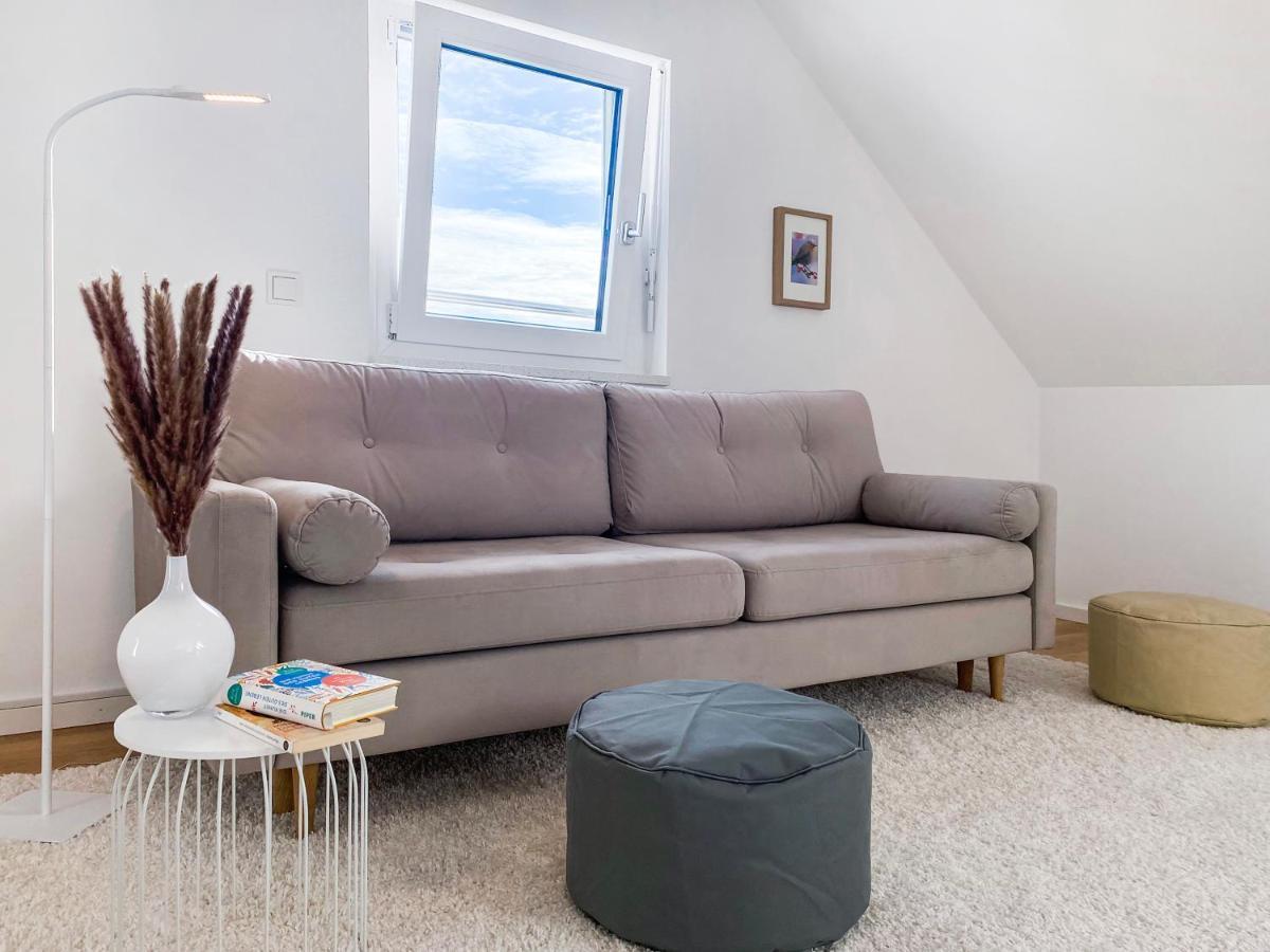 Apartamento Modern & Stylisch - Penthouse-Feeling Nahe Flughafen Muenchen Freising Exterior foto