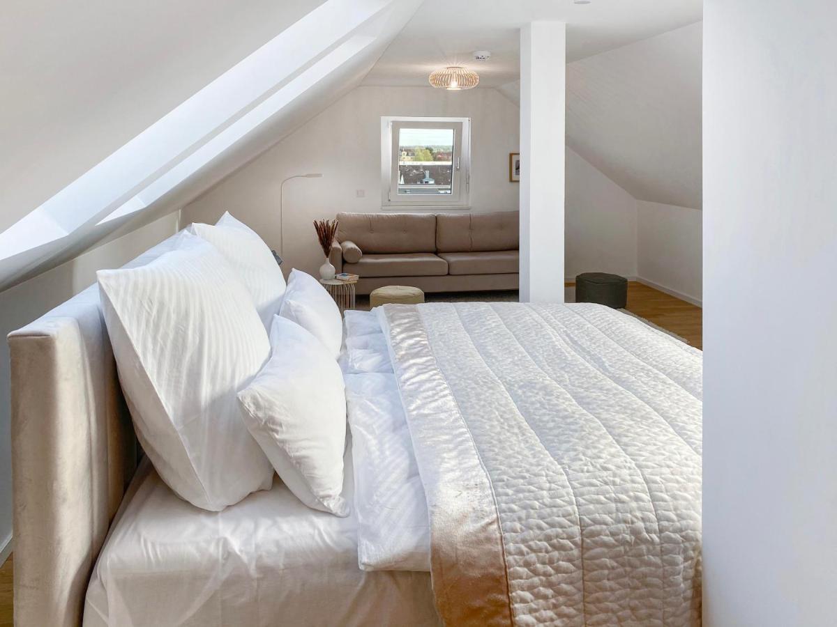 Apartamento Modern & Stylisch - Penthouse-Feeling Nahe Flughafen Muenchen Freising Exterior foto